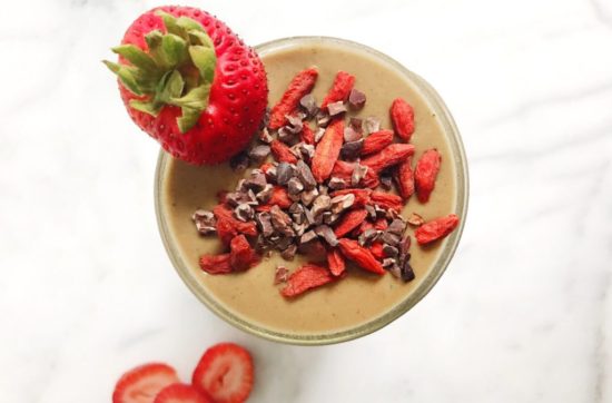 Cacao Goji Berry Smoothie | Living Well With Nic