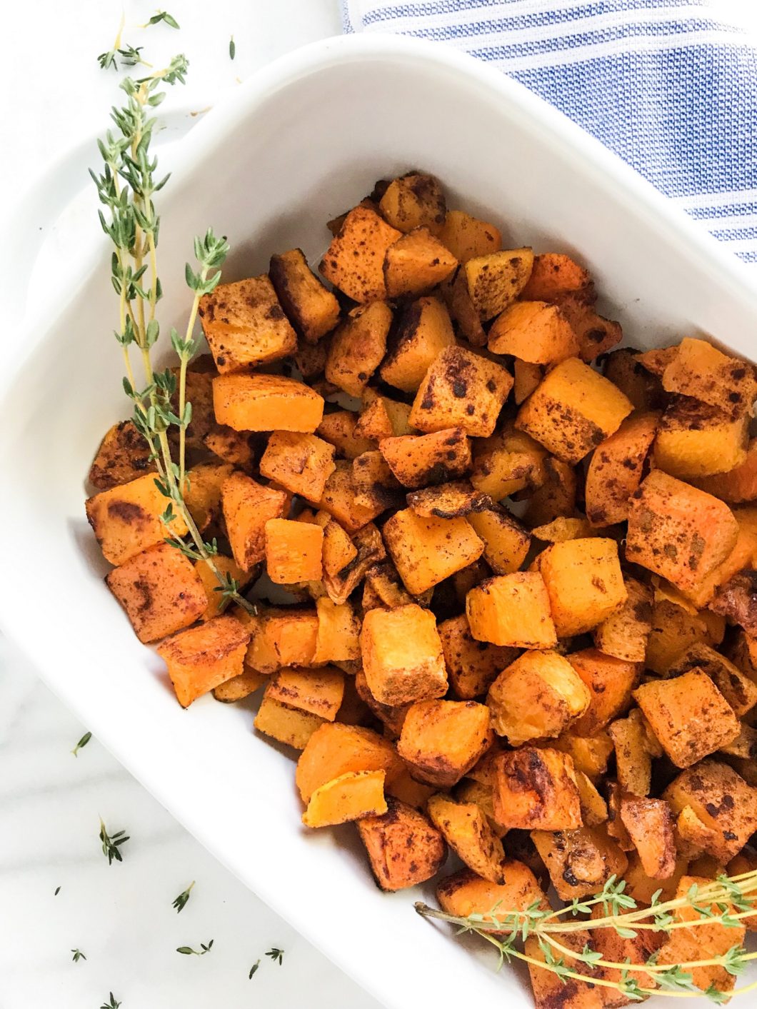 Roasted Cinnamon Butternut Squash | Living Well With Nic