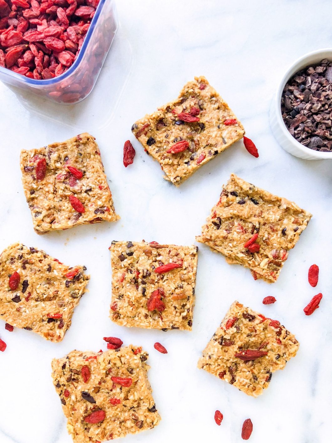 Superfood Vanilla Bean Protein Bars | Living Well With Nic