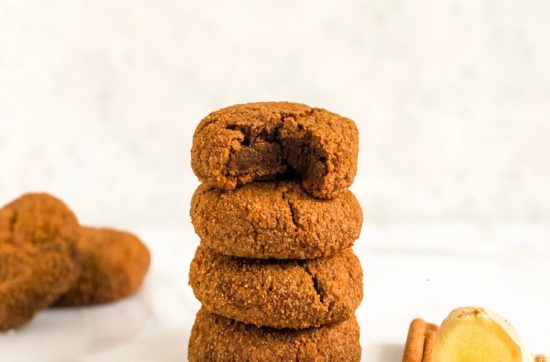 Soft Vegan Molasses Cookies | Living Well With Nic
