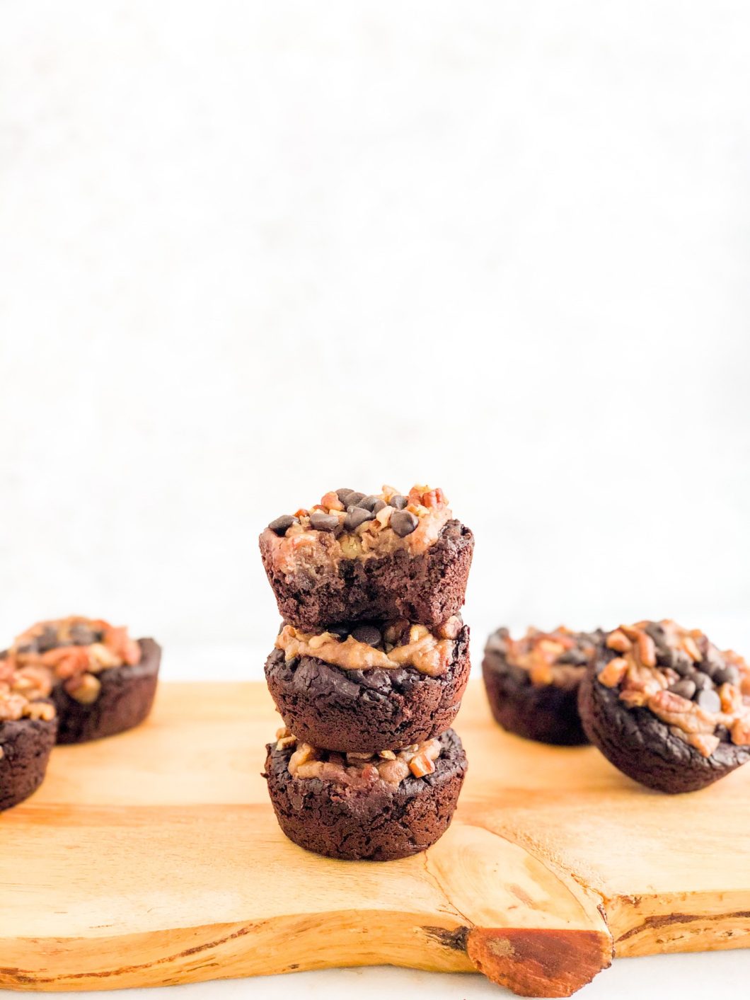 Vegan Turtle Brownies (Gluten-Free) | Living Well With Nic